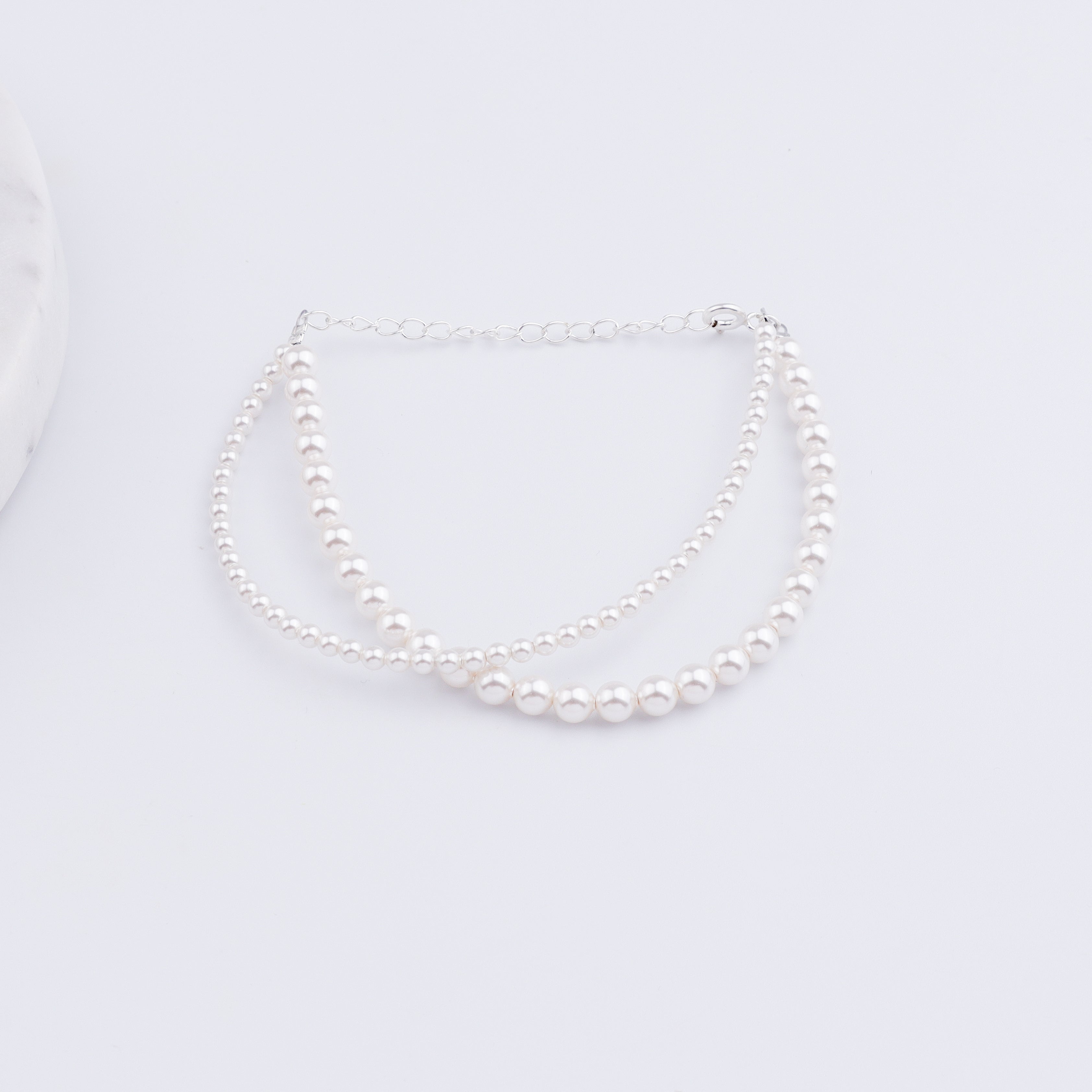 Double Layer Pearl Bracelet