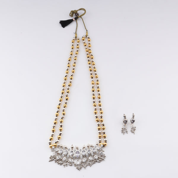 Swarna Rajat Dual Tone Silver Tanmani (Made to Order)