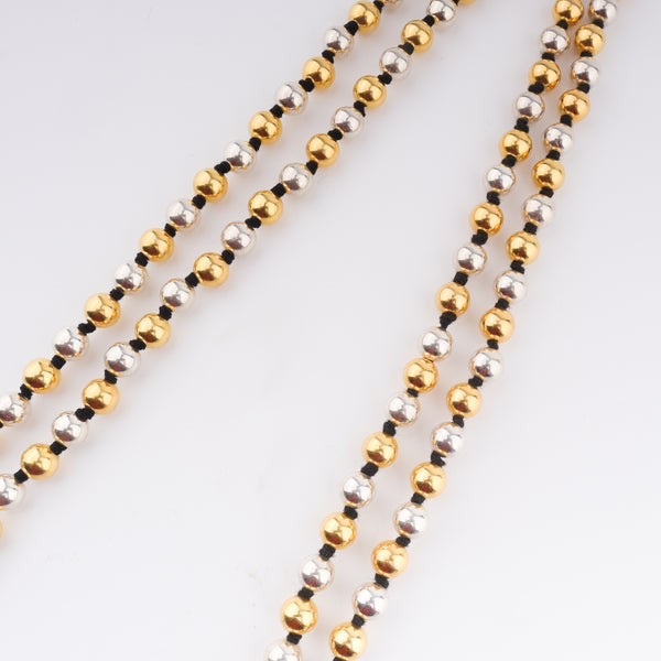 Swarna Rajat Dual Tone Silver Tanmani (Made to Order)