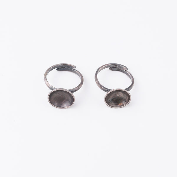Handmade Toe Rings ( Vatee Motif )
