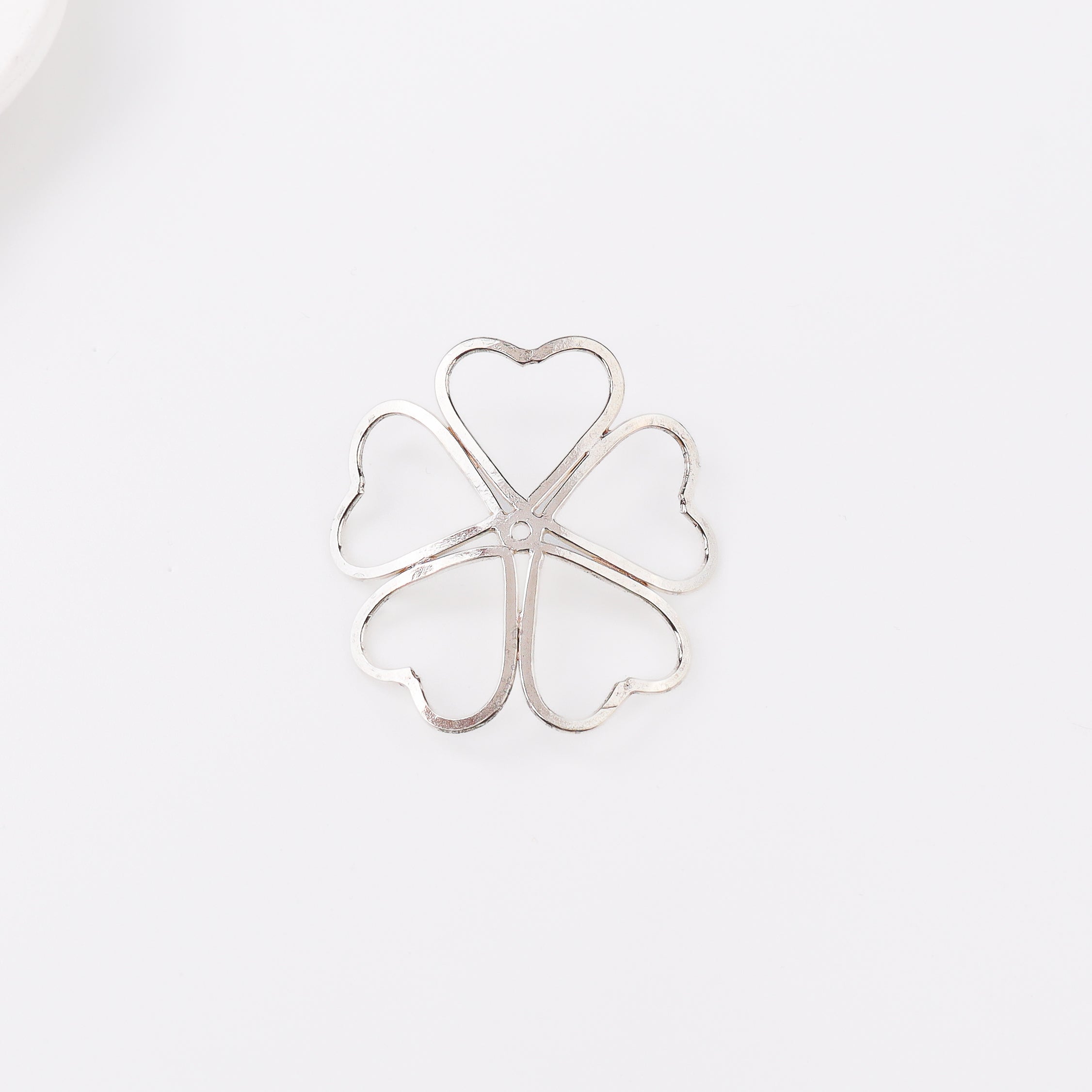 Silver Flower Hairpin