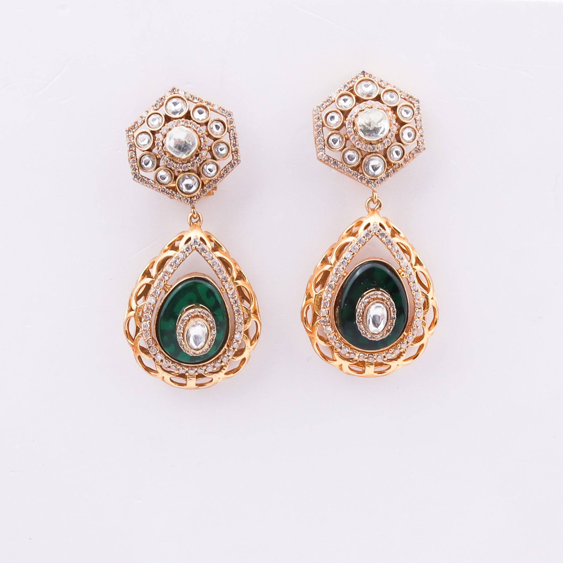 22K Gold Plated Fashion Earrings