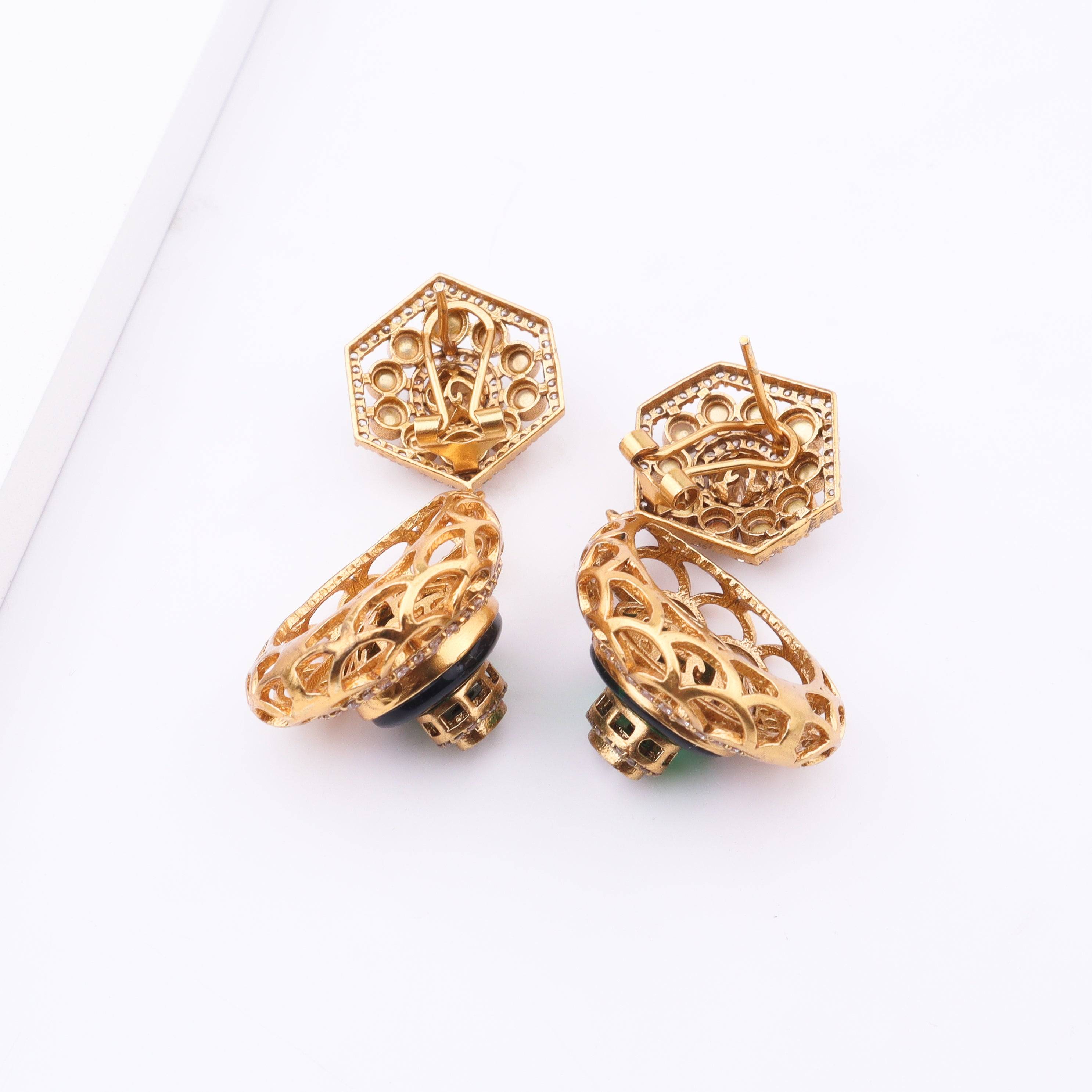 22K Gold Plated Fashion Earrings