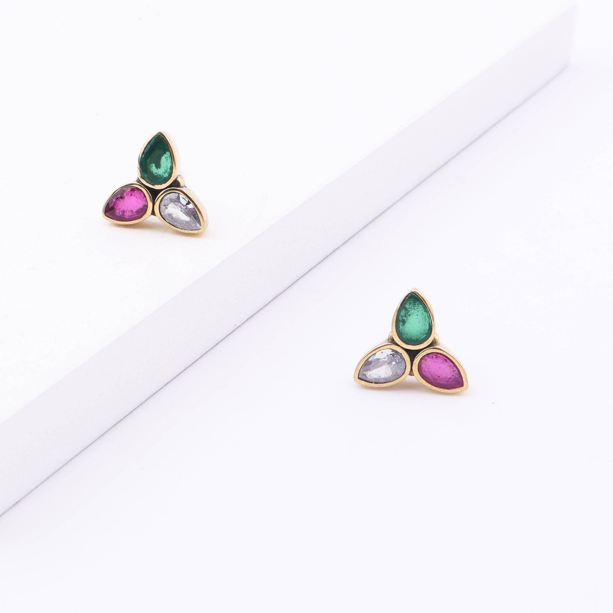 Brass Fashion Earrings