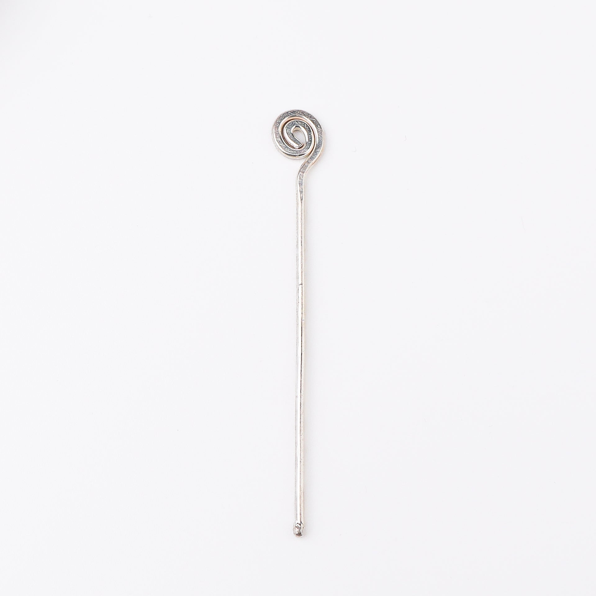 Silver Lock Hairpin