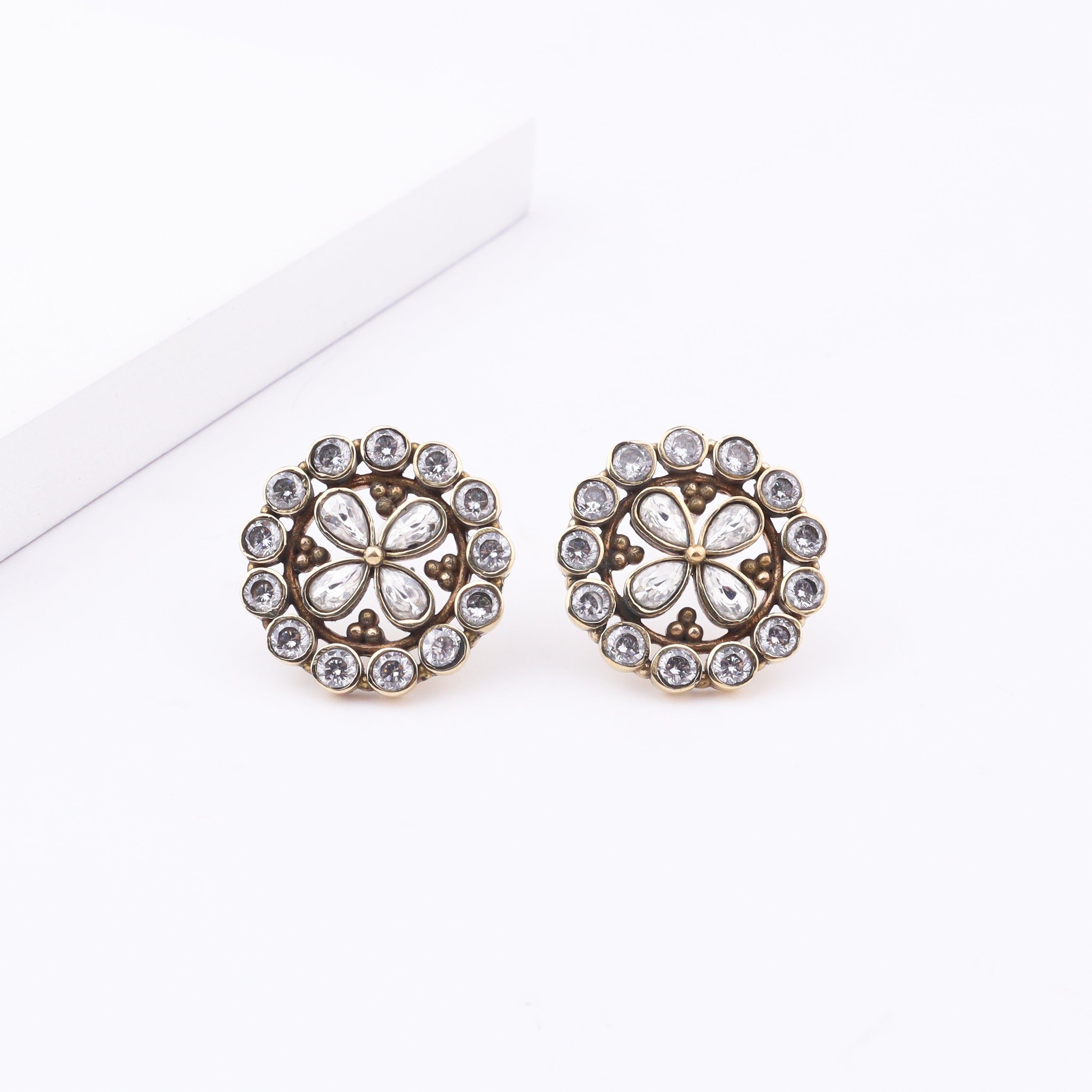 Brass Fashion Earrings