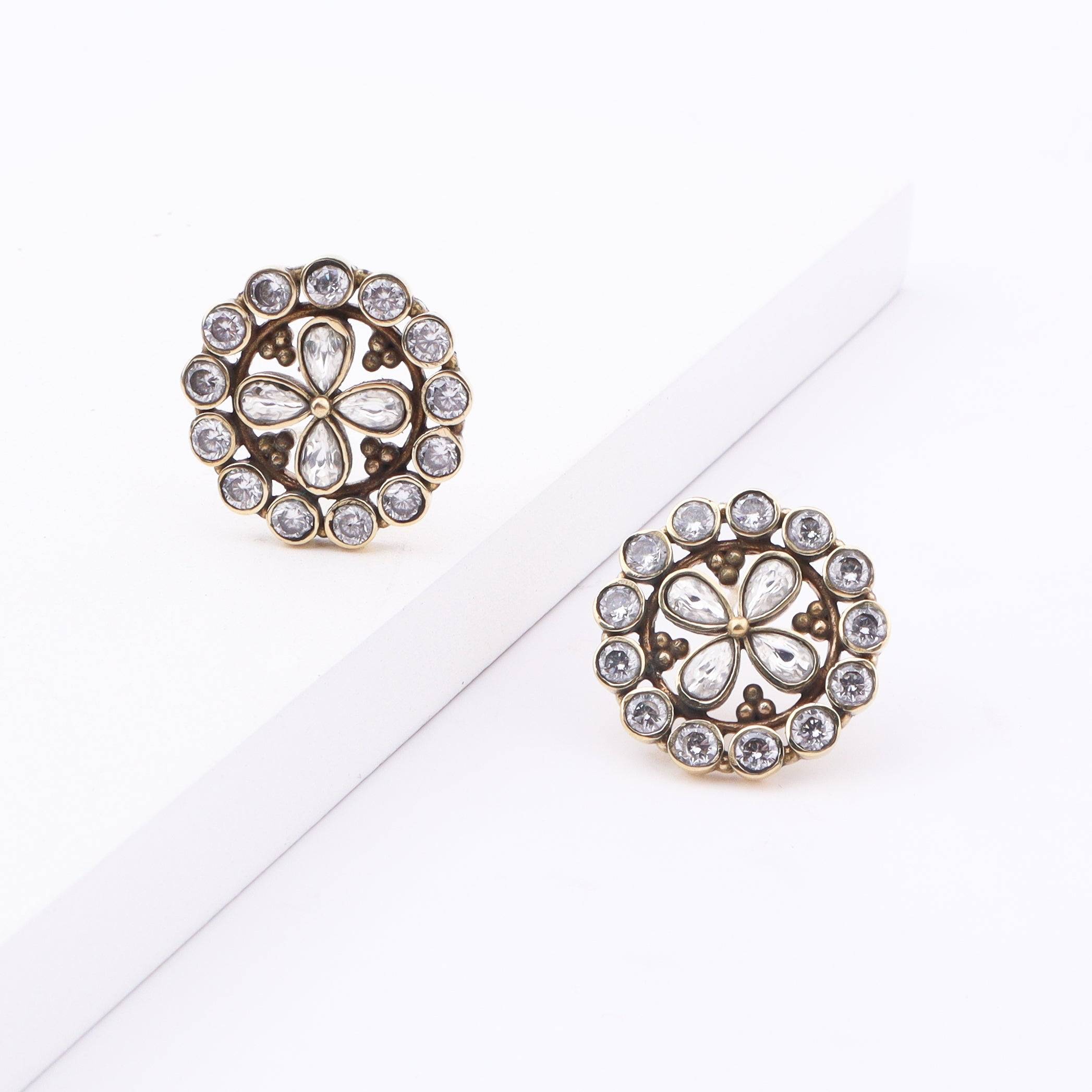 Brass Fashion Earrings