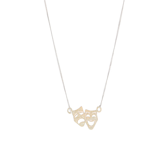 Melpomene and Thalia - Drama Pendant Chain Large