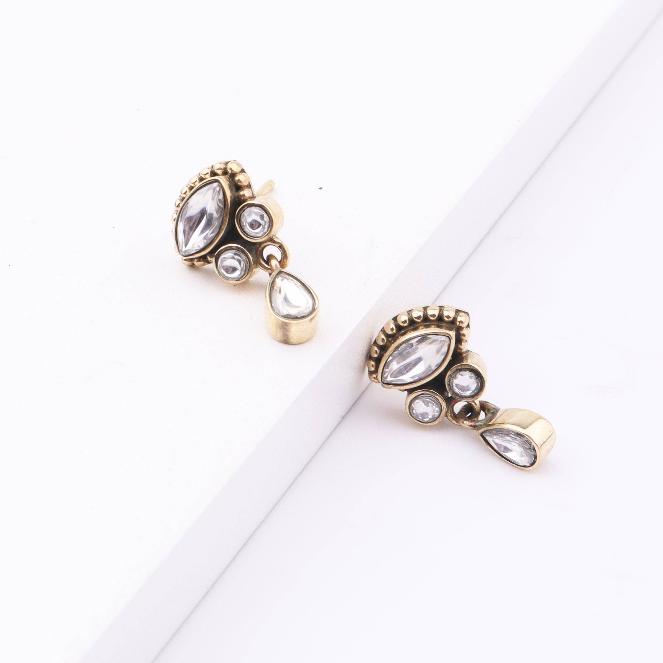 Brass Fashion Earrings