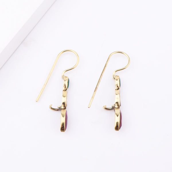 Brass Fashion Earrings