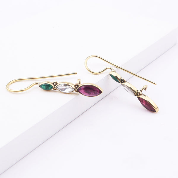 Brass Fashion Earrings