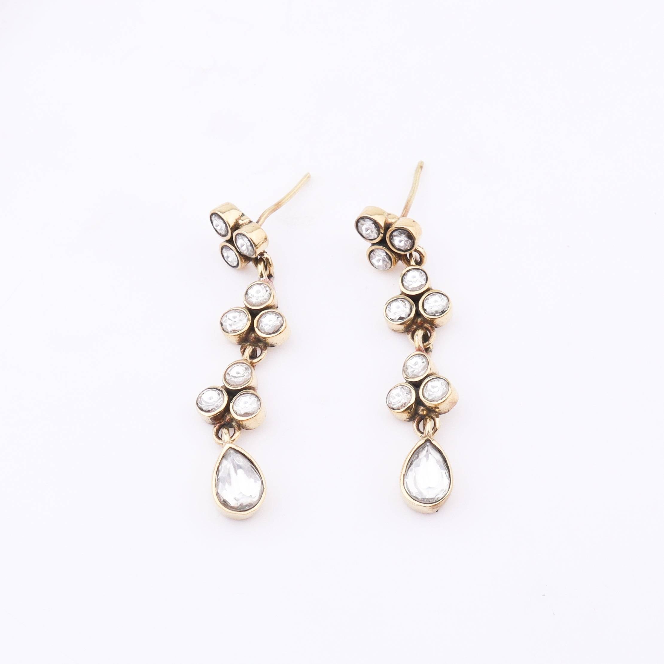 Brass Fashion Earrings