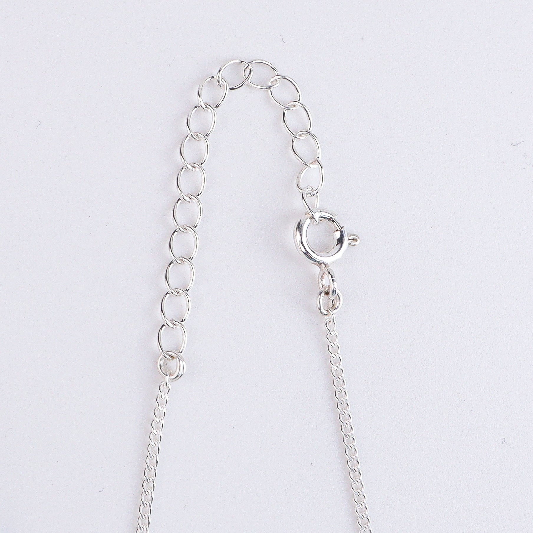 Multicolor Double Layered Silver Chain Mangalsutra (Project Handmade)
