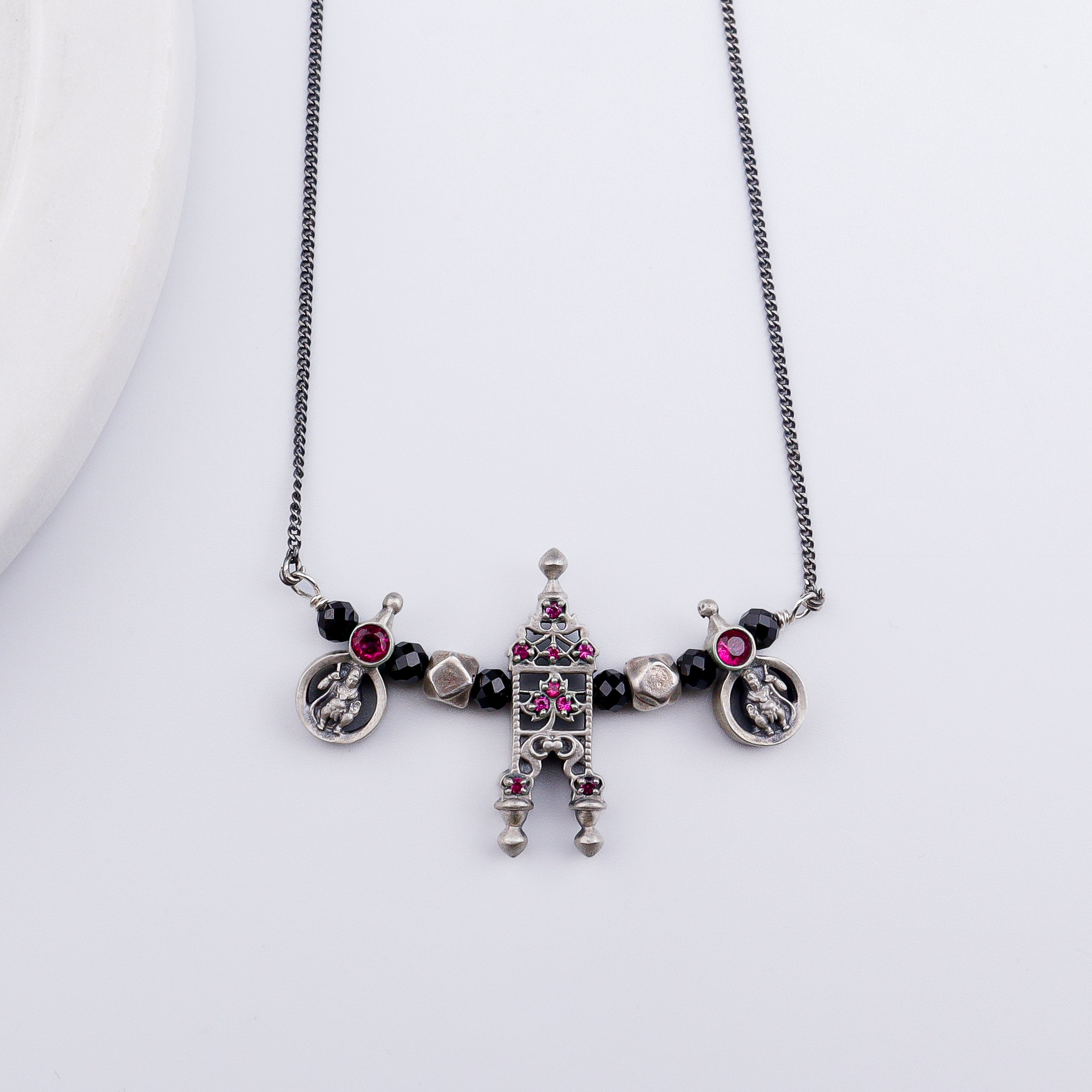 Oxidised Silver Taali Mangalsutra