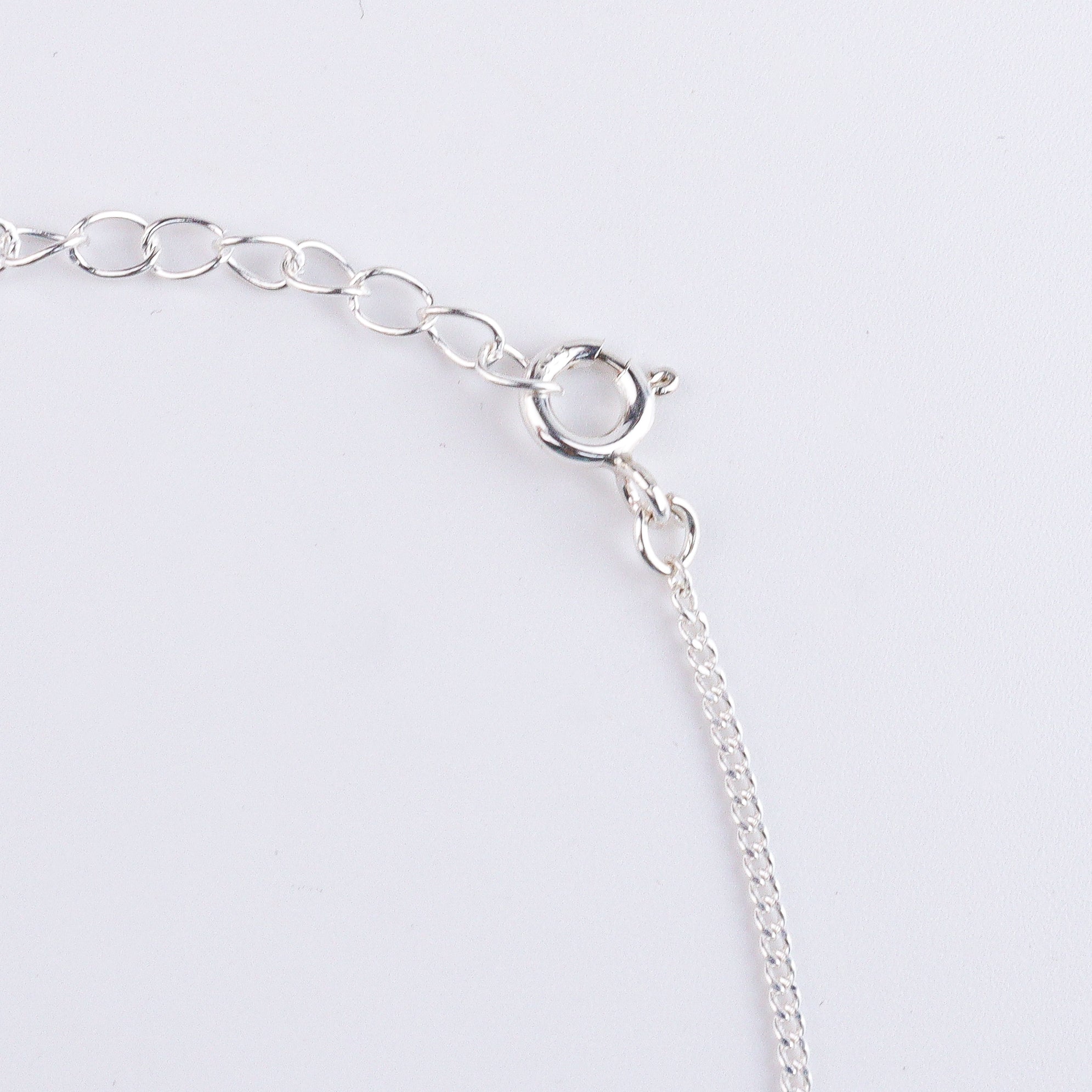 Black Spinel Silver Chain Mangalsutra Bracelet (Project Handmade)