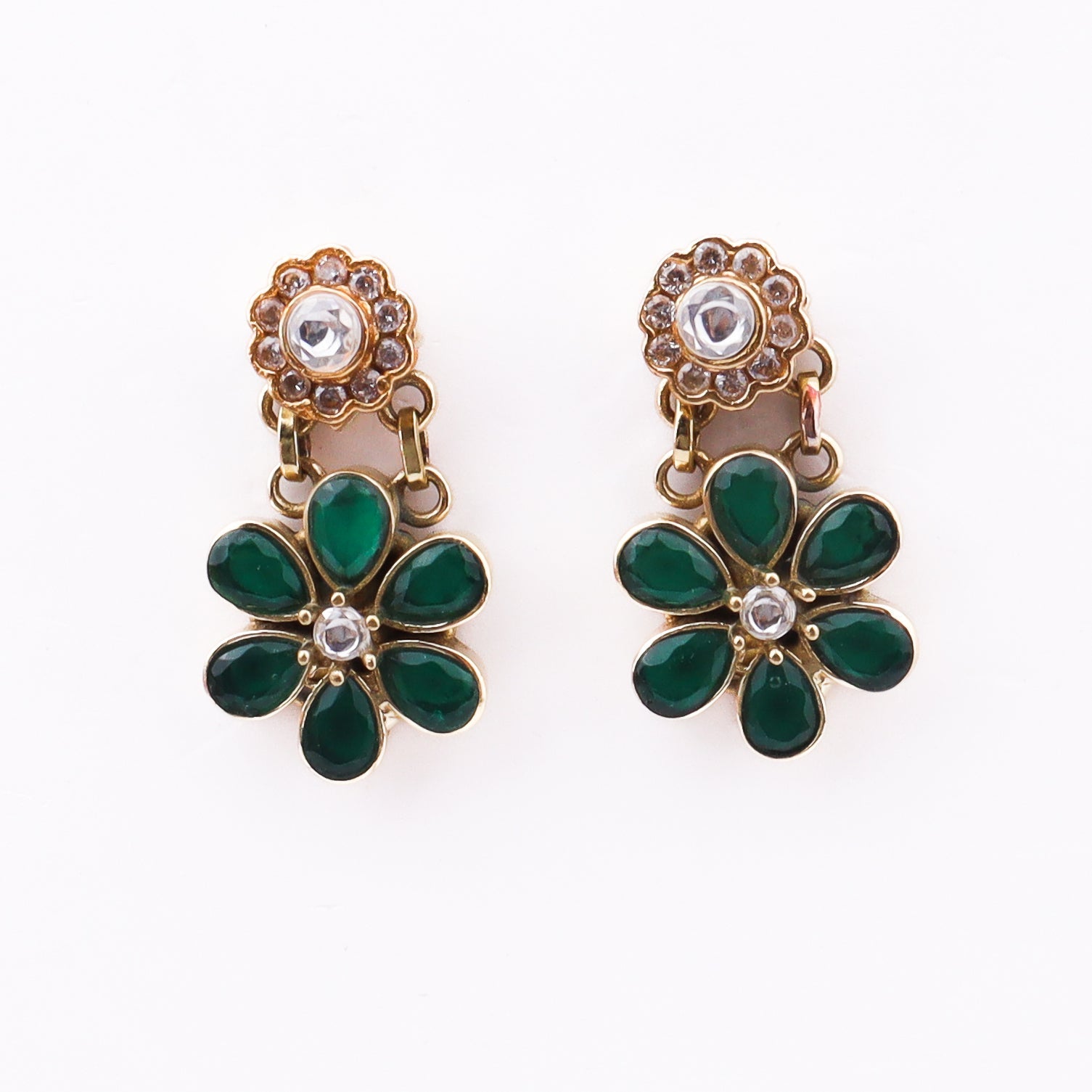 Brass Fashion Earrings