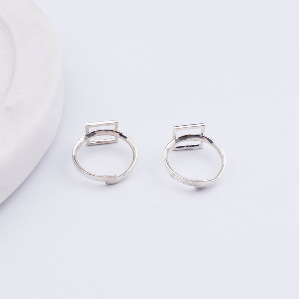 Silver Square Toering