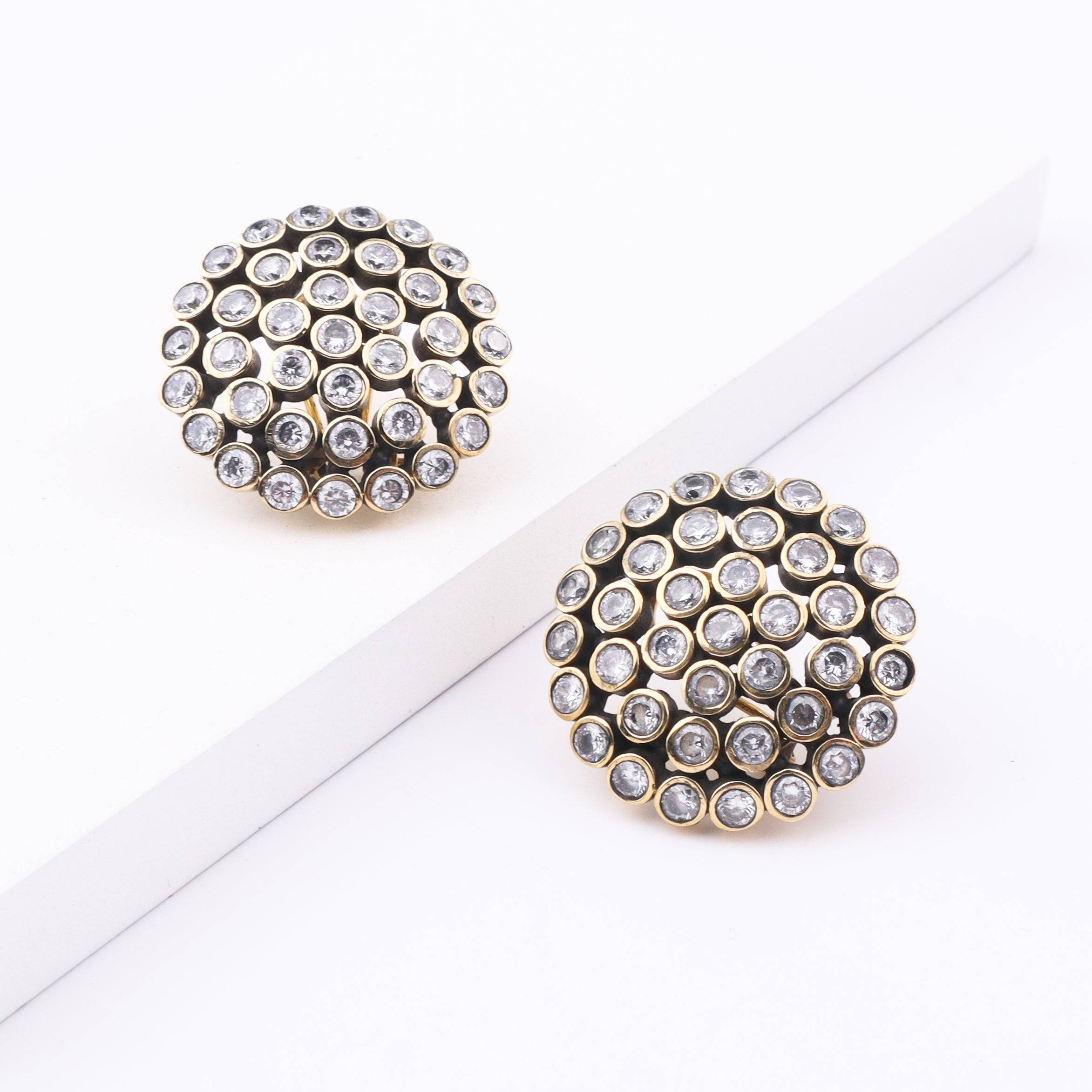 Brass Fashion Earrings