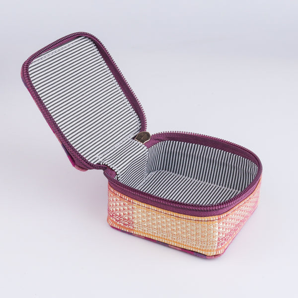Premium Fabric Jewellery Pouch (Travelling)