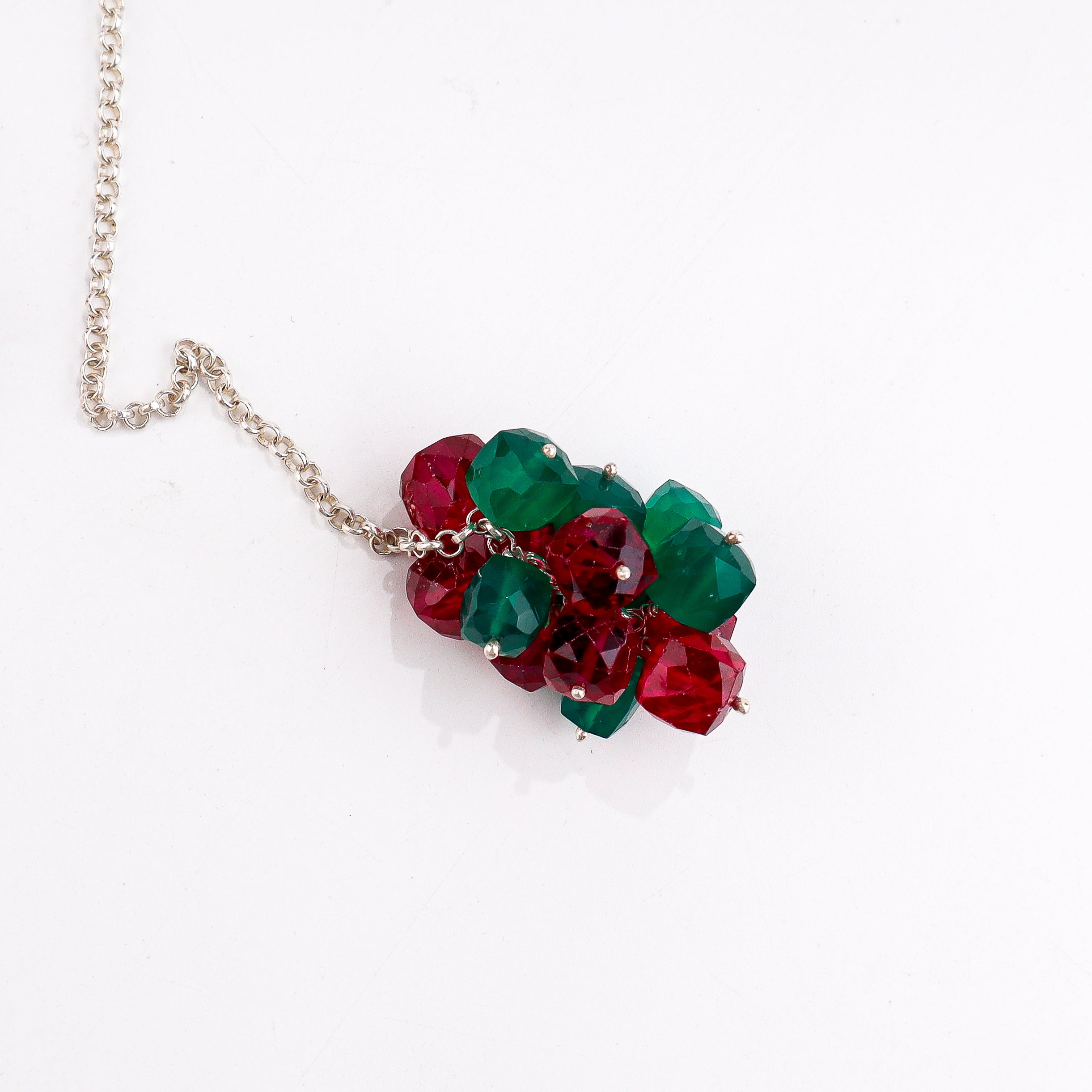 adjustable silver tie and wear necklace