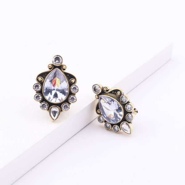 Brass Fashion Earrings
