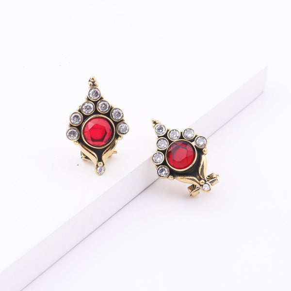 Brass Fashion Earrings