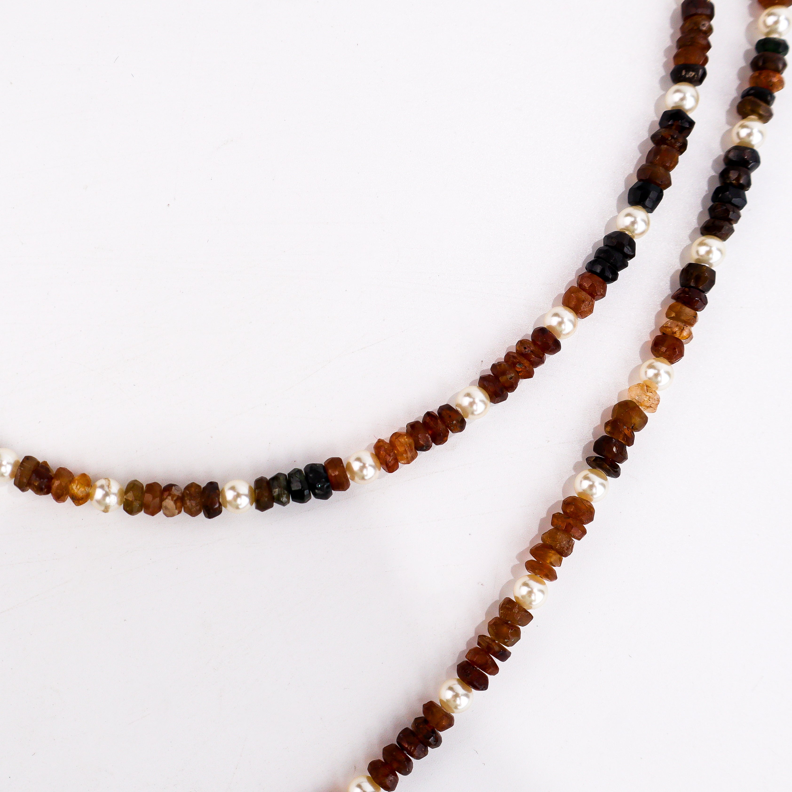 silver tie and wear necklace for everyday styling