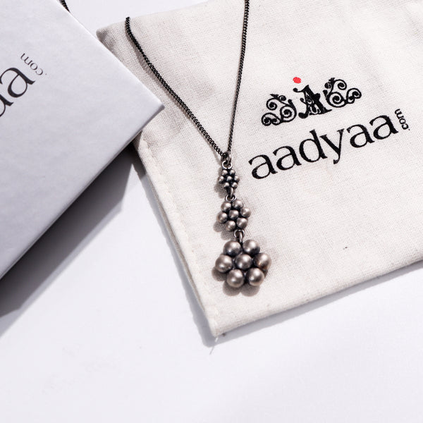 Three-in-One Kudi Pendant Necklace in sterling silver