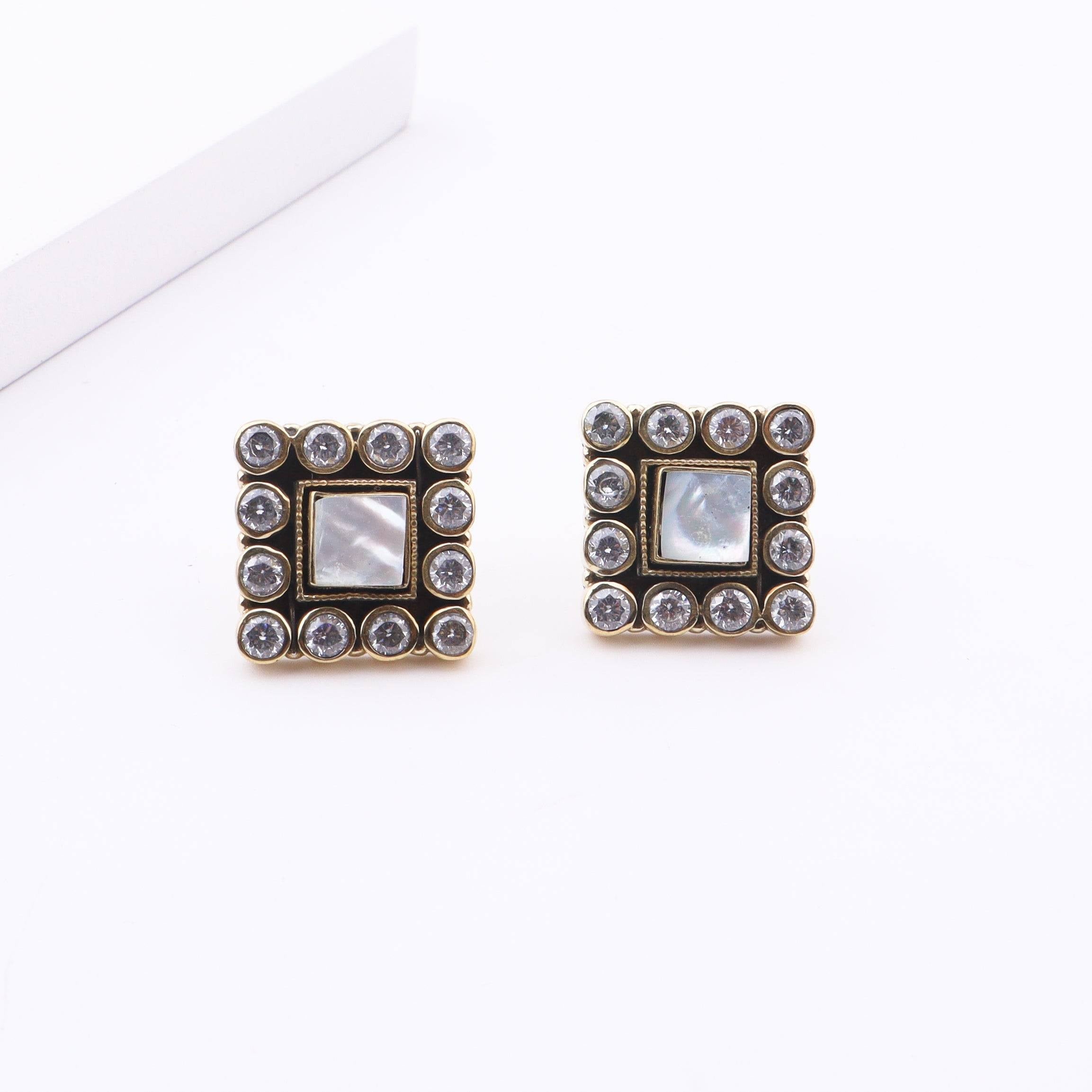 Brass Fashion Earrings