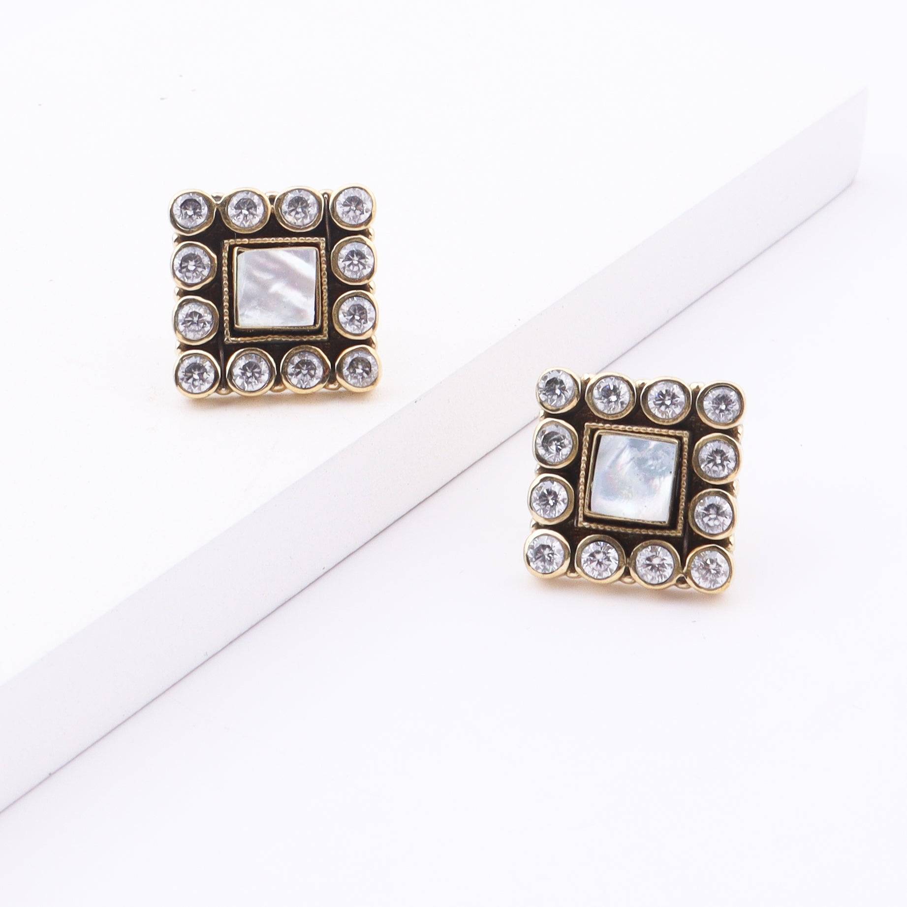 Brass Fashion Earrings