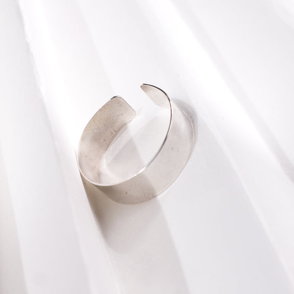 Unisex Silver Ring minimal design