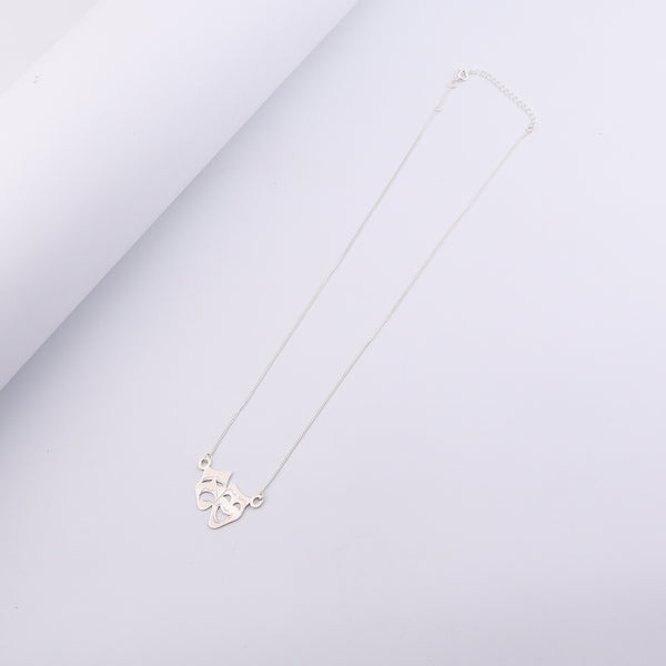 Melpomene and Thalia - Drama Pendant Chain Large