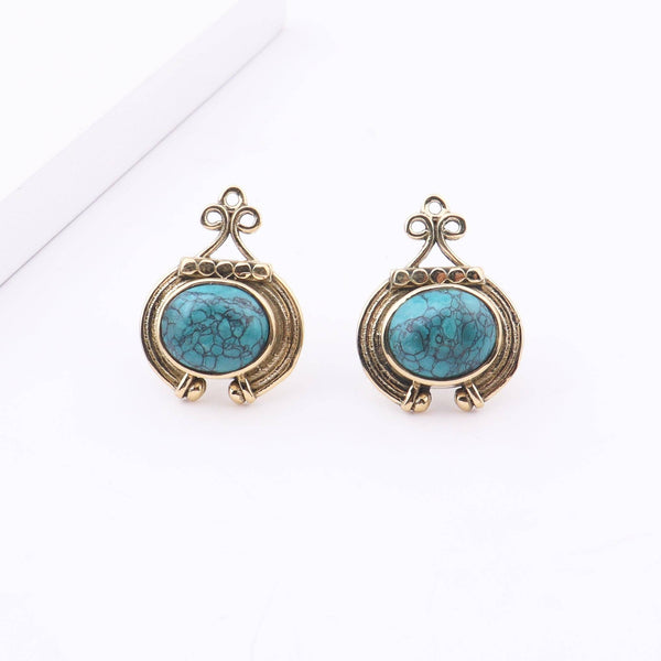 Brass Fashion Earrings