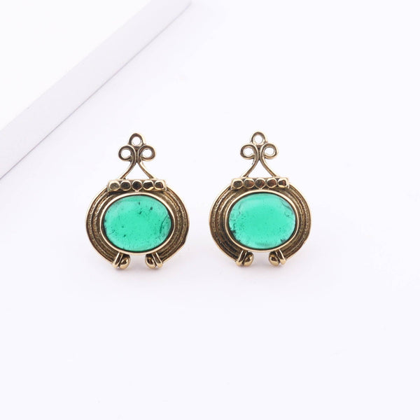 Brass Fashion Earrings