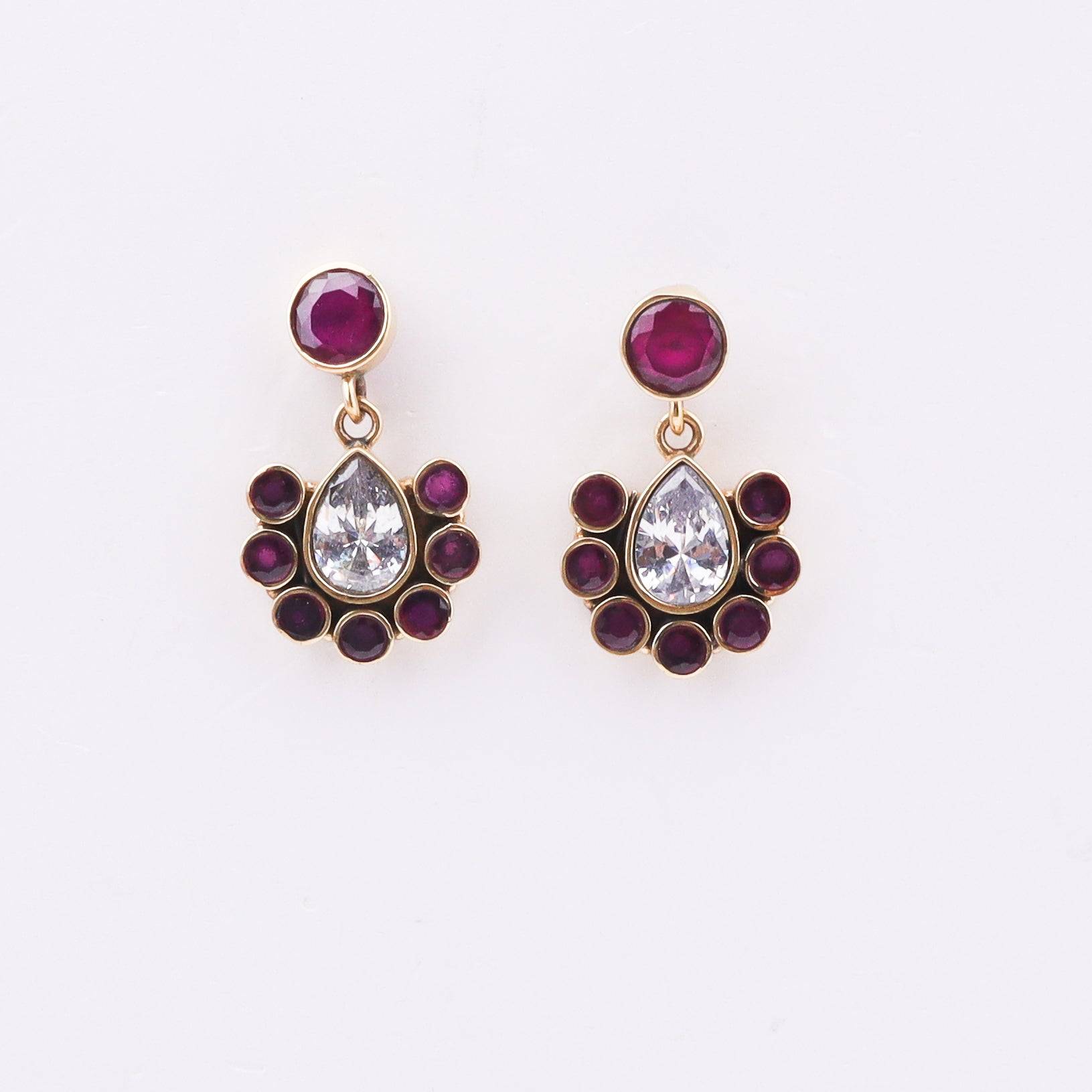 Brass Fashion Earrings
