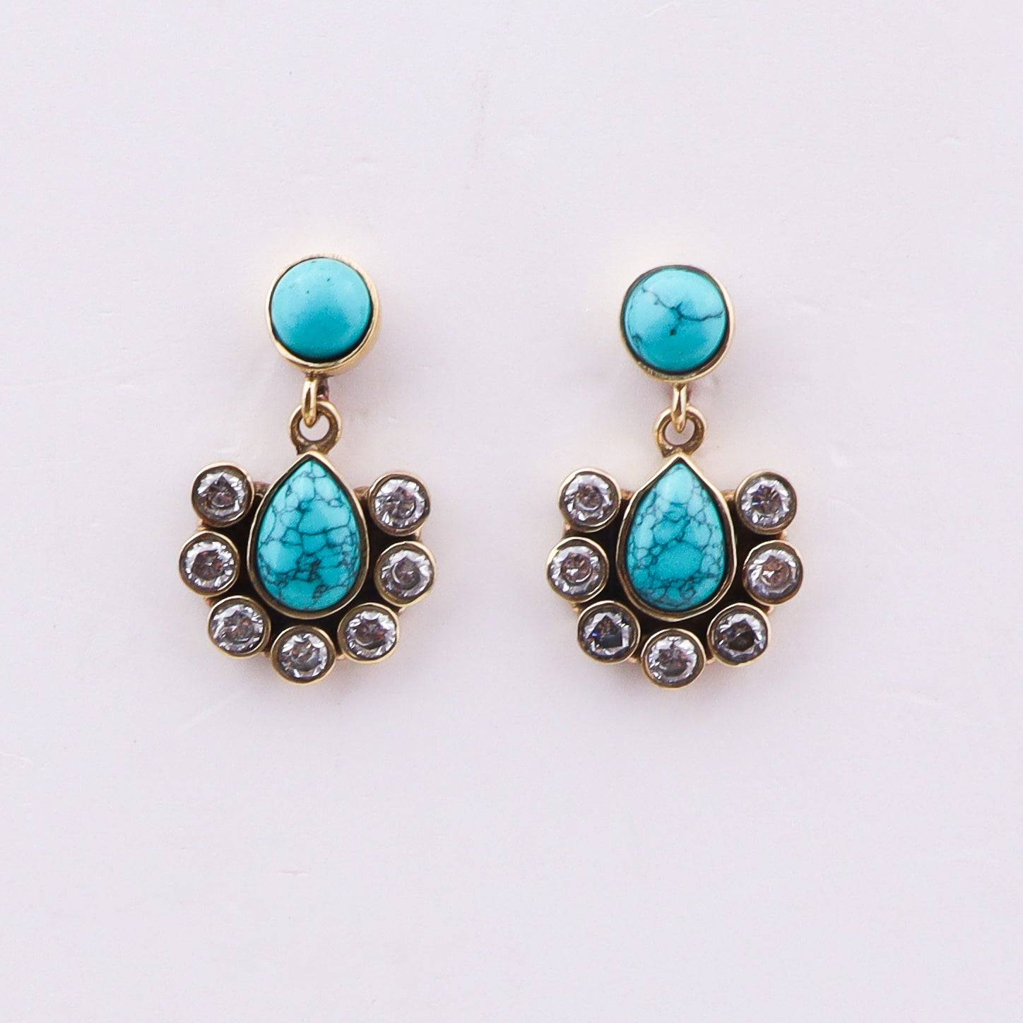 Brass Fashion Earrings