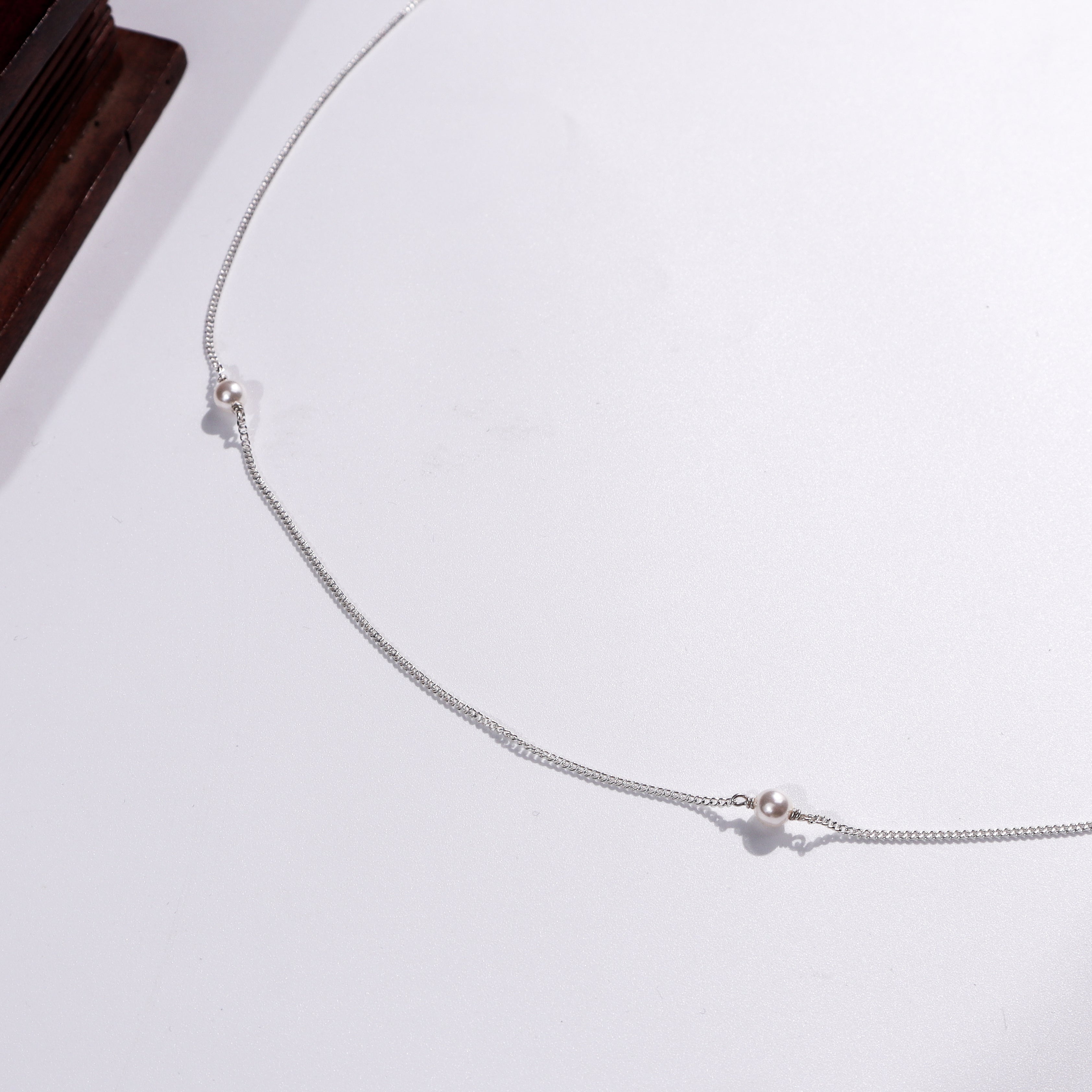 Waist chain/ Kamar bandh : Classic Pearl Chain | 92.5 Silver