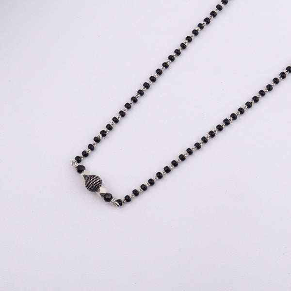 Handmade Silver Bead Mangalsutra