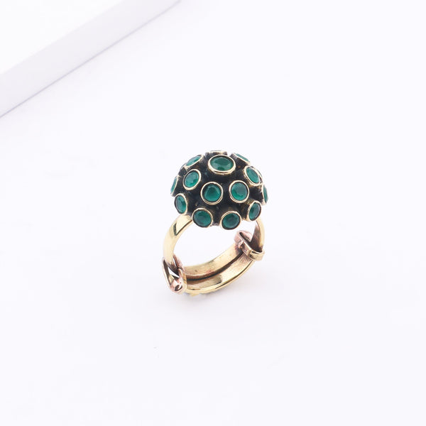 Brass Fashion Ring