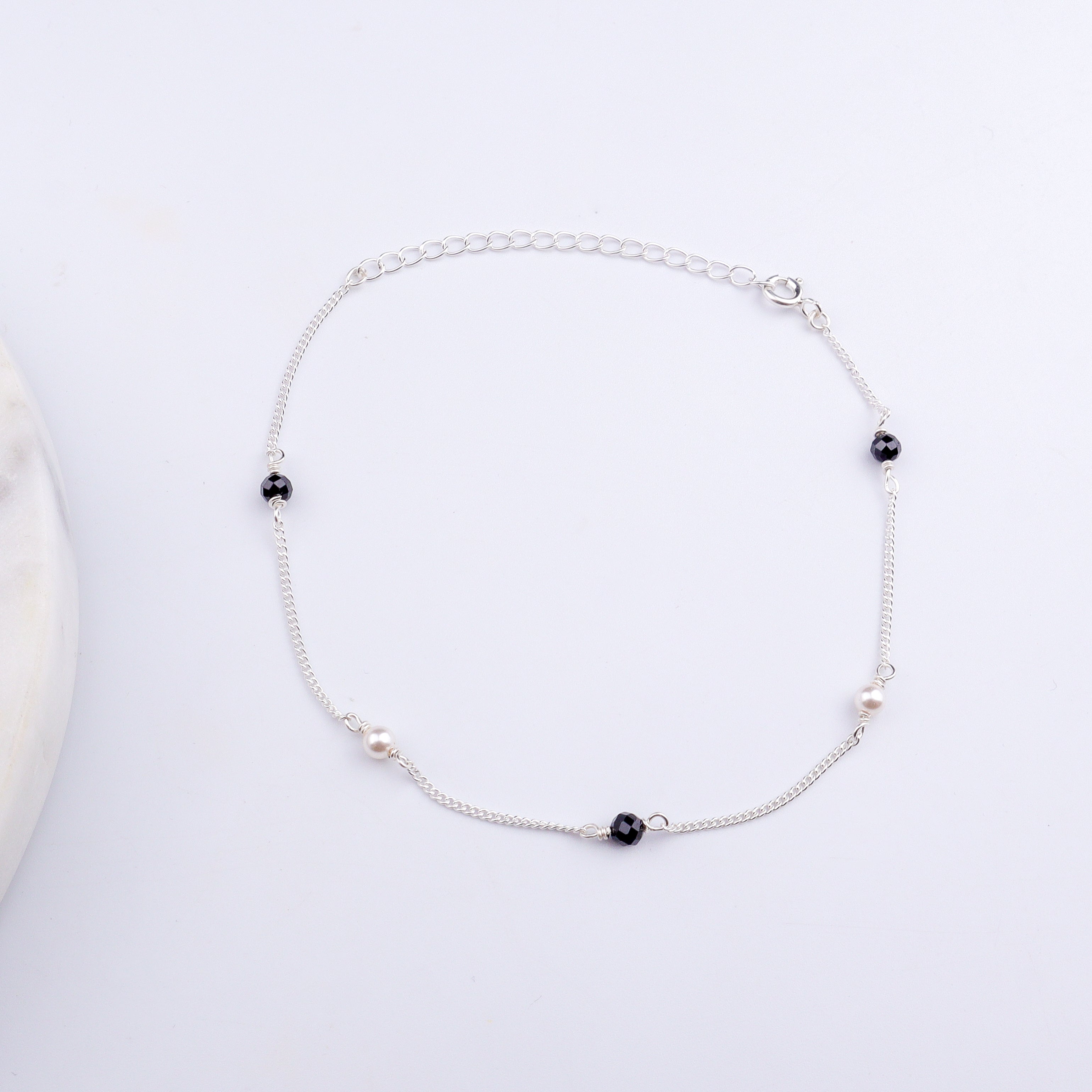 Silver Chain Anklet