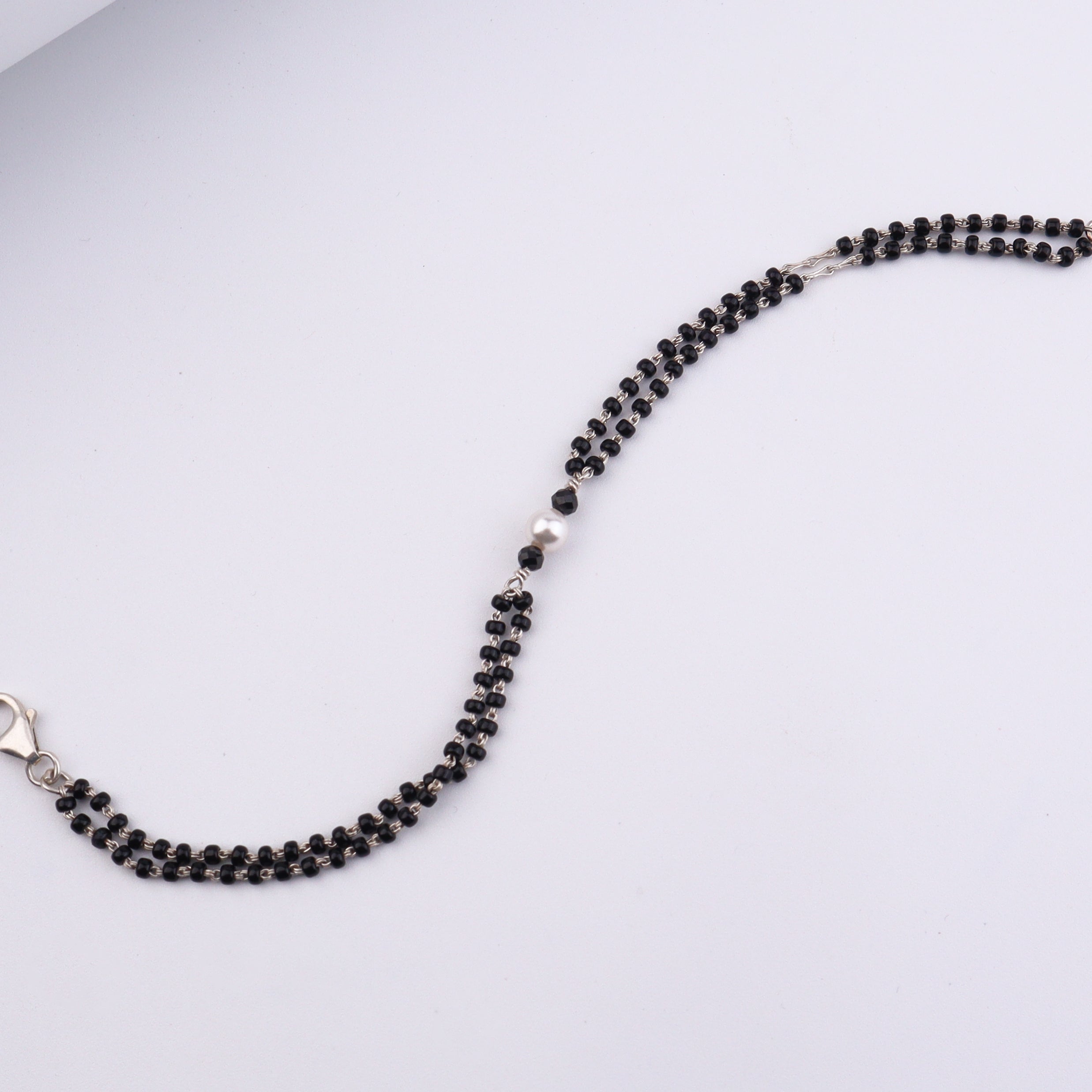 Silver Mangalsutra Bracelet
