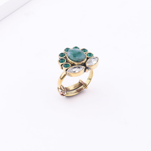 Brass Fashion Ring