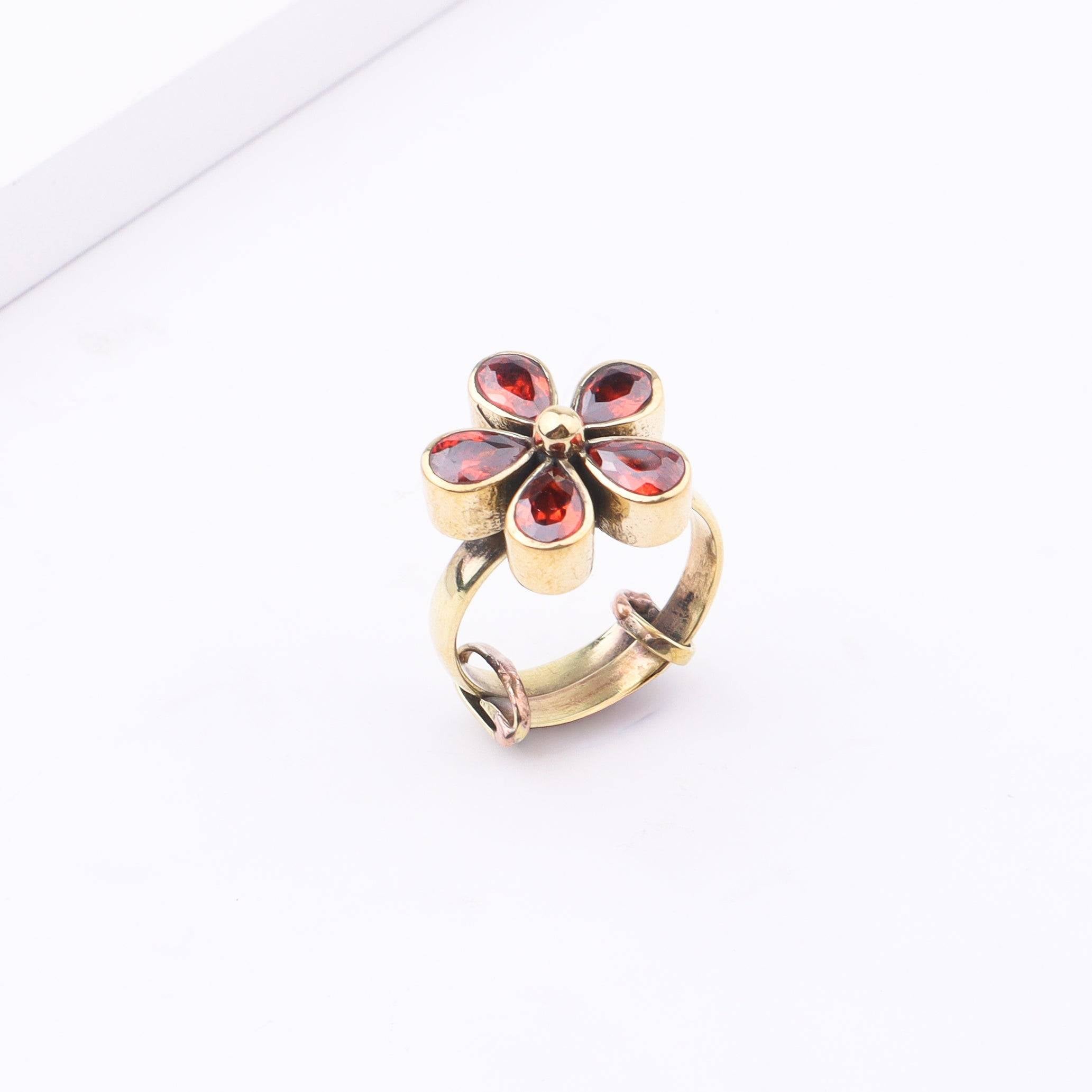 Brass Fashion Ring