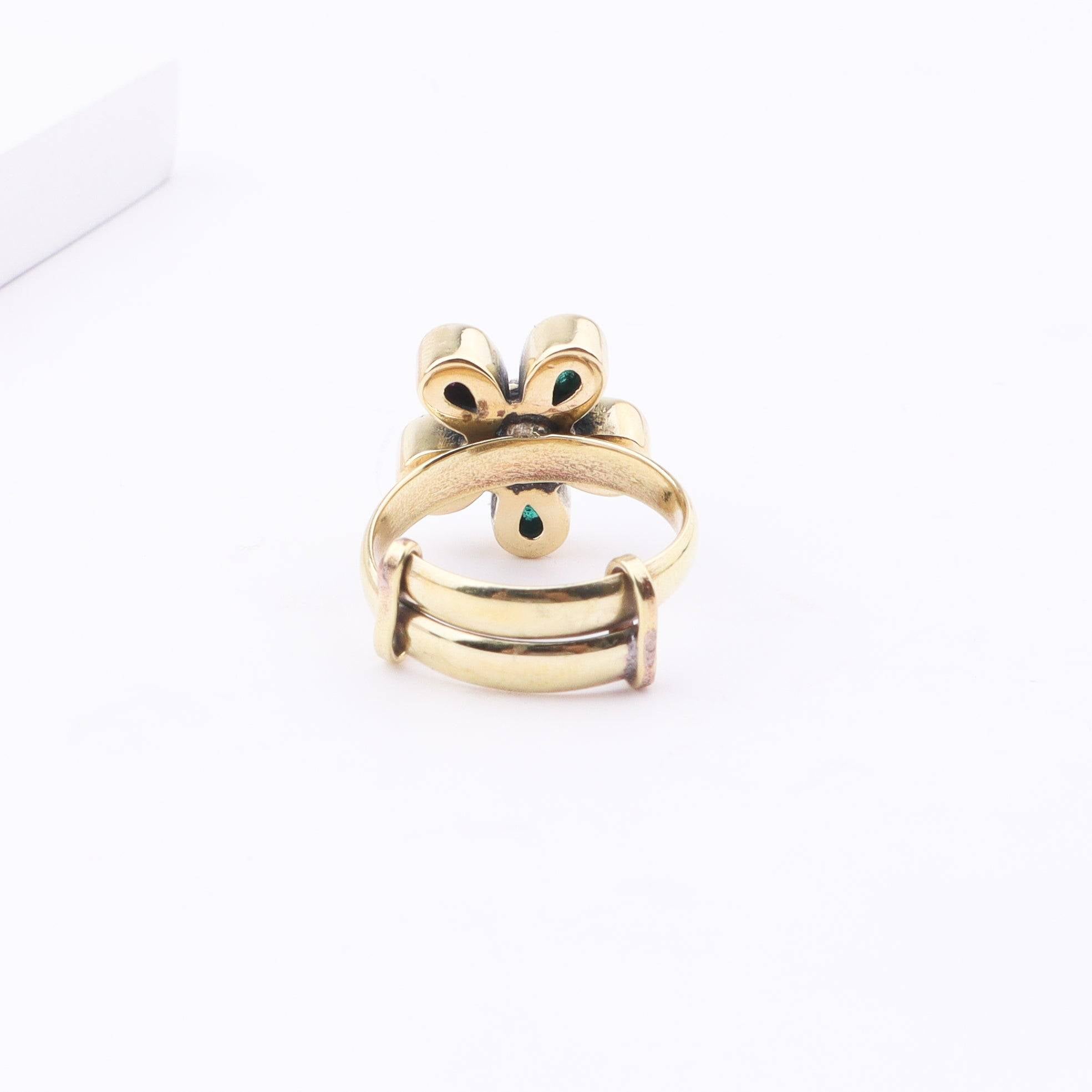 Brass Fashion Ring