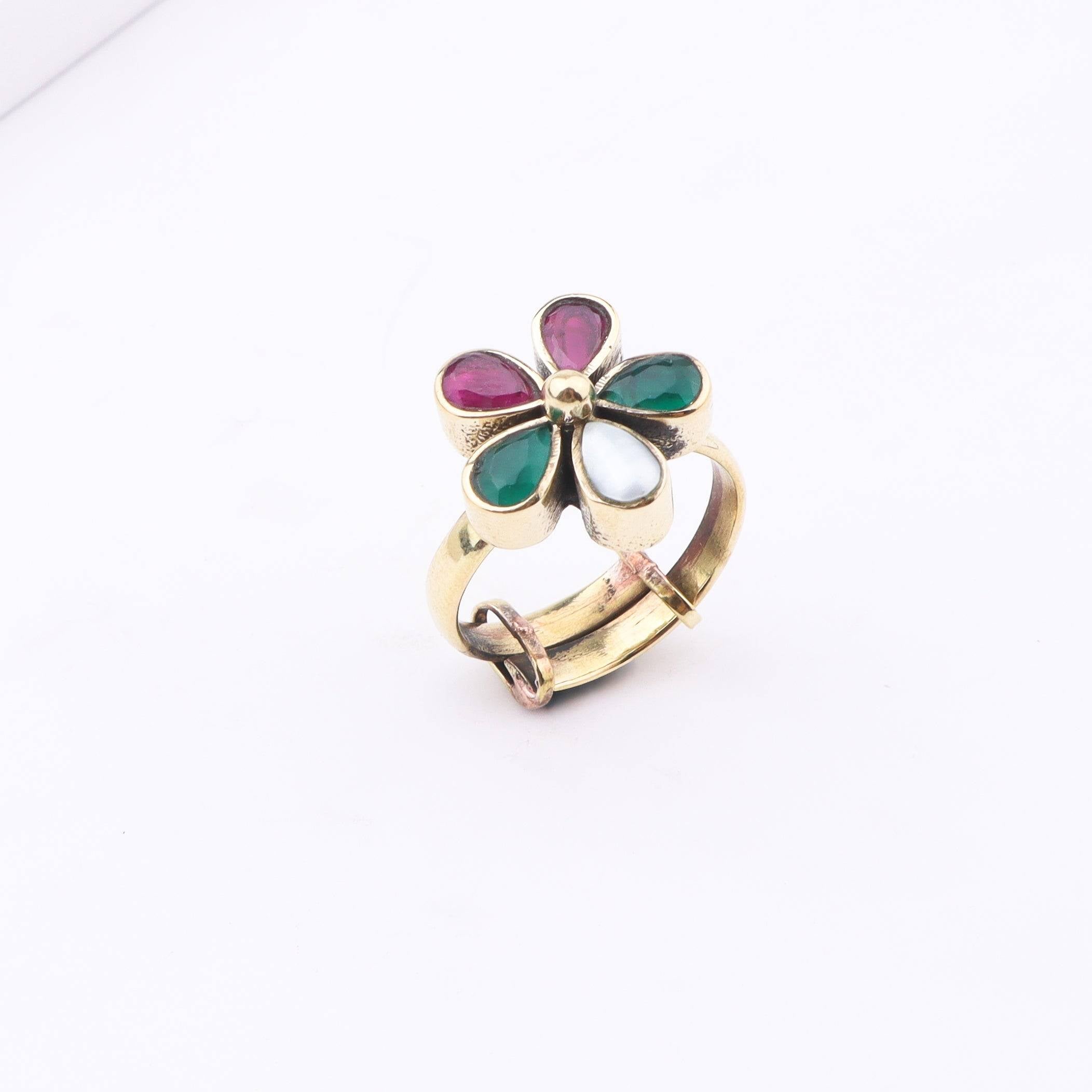 Brass Fashion Ring