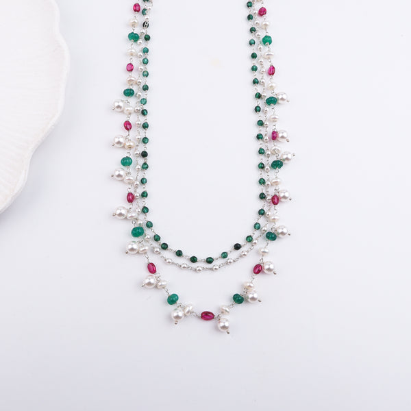 Multi Layered Ganthan Necklace