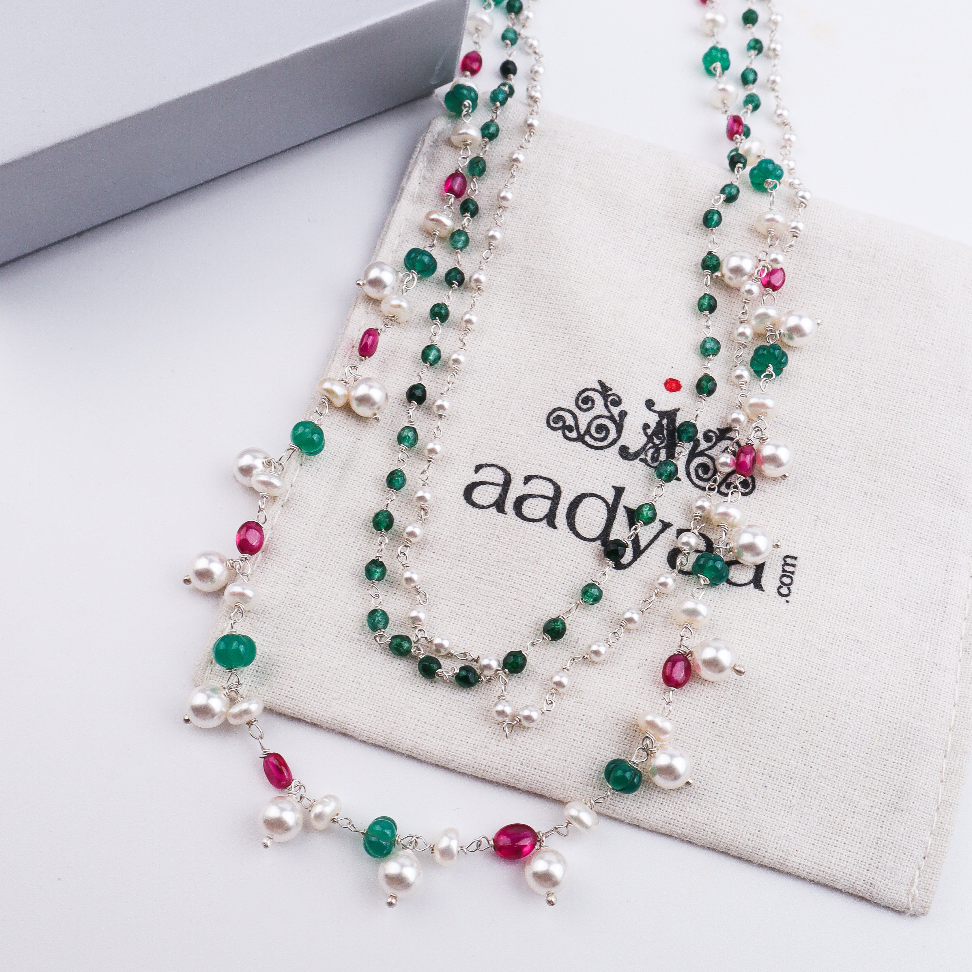 Multi Layered Ganthan Necklace