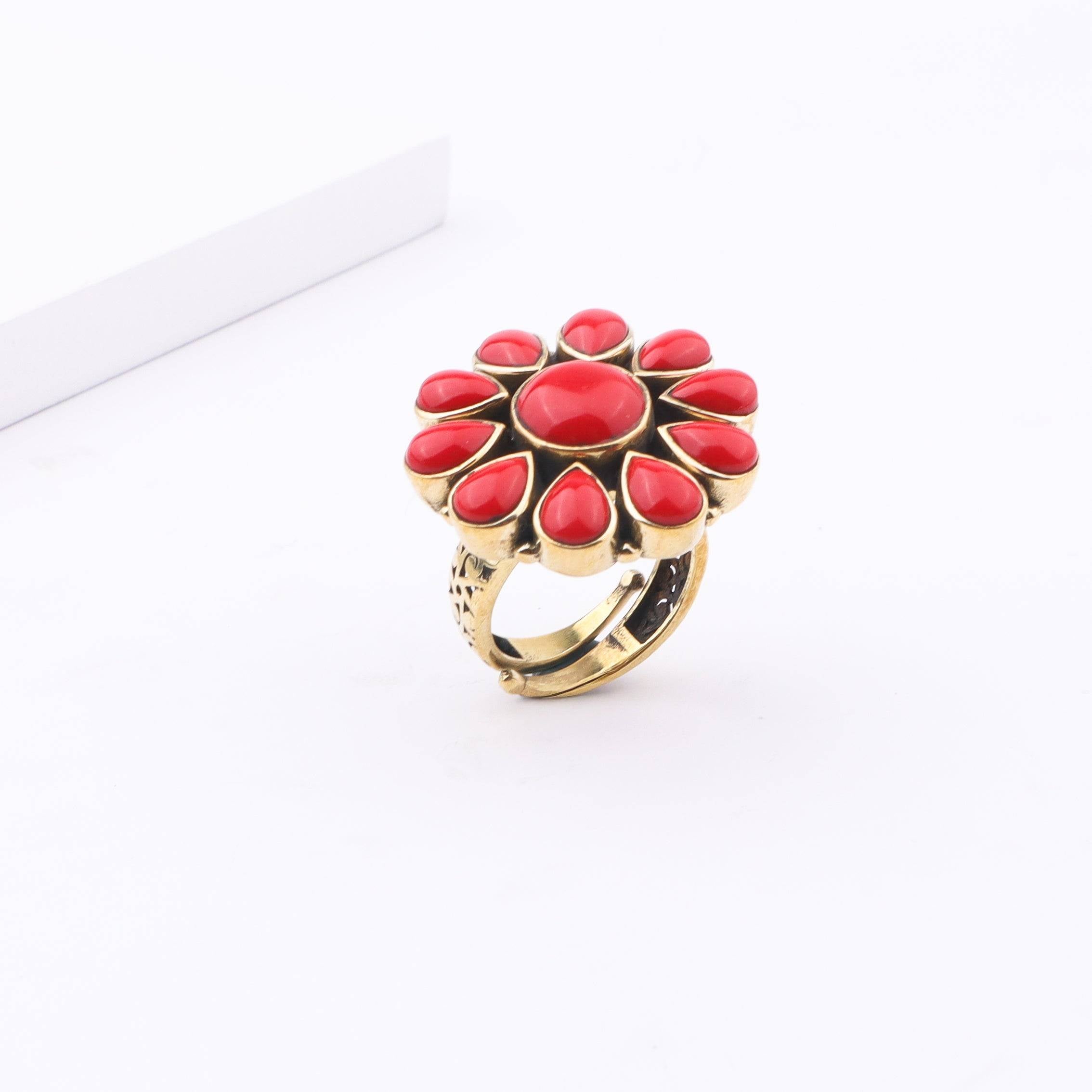 Brass Fashion Ring