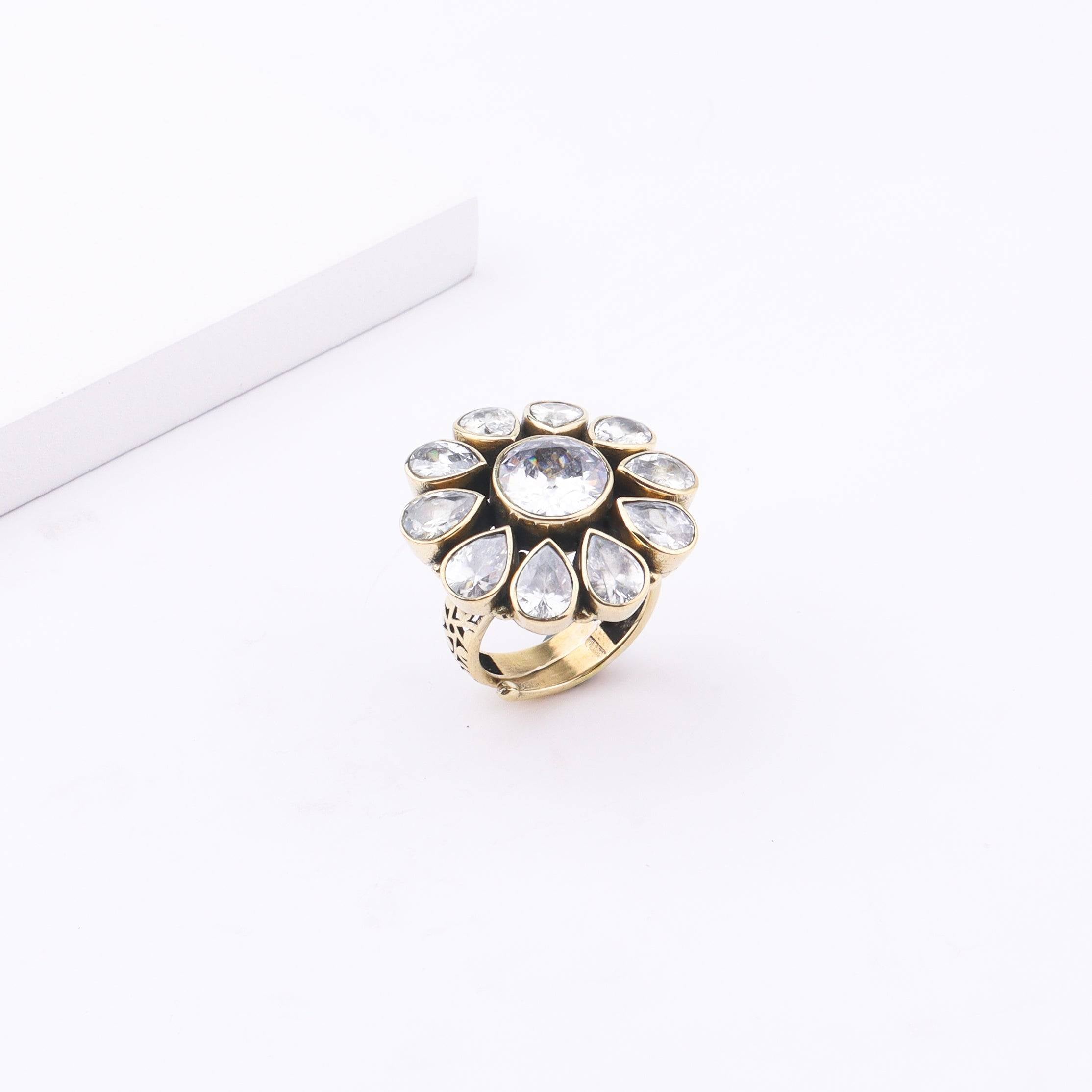 Brass Fashion Ring