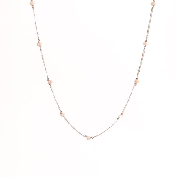 Moon Stone Silver Chain
